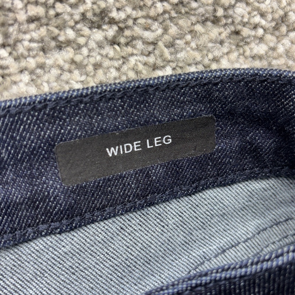 Judy Blue Wide Leg Denim Jeans‎ Women's 11/30x25 Cropped Blue Braided Sides NWOT - Picture 13 of 14
